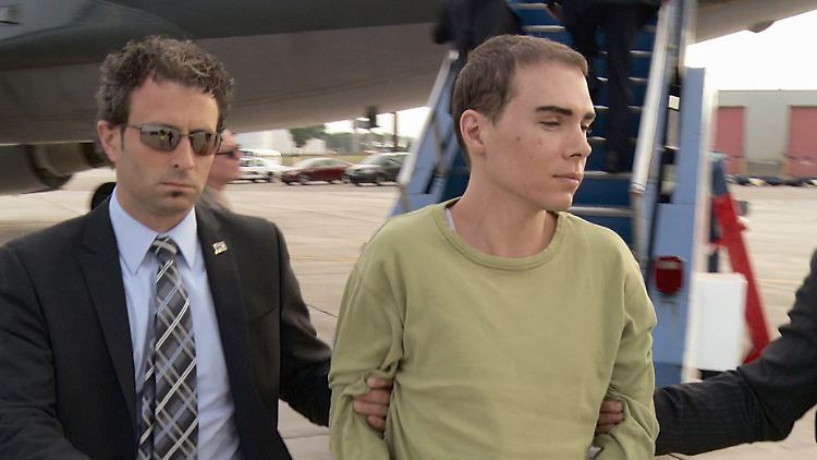 Magnotta nach seiner Überführung aus Deutschland im Juni 2012.