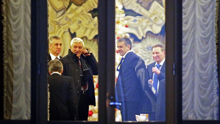 Schwierige Gespräche: Bei den Verhandlungen in Minsk gibt es kaum Fortschritte.