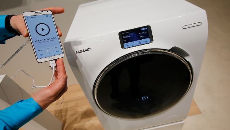 Die neuesten Waschmaschinen lassen sich per Handy fernsteuern. Vielleicht wird es in Zukunft sogar möglich sein, Zeugenaussagen von Waschmaschinen zu bekommen?