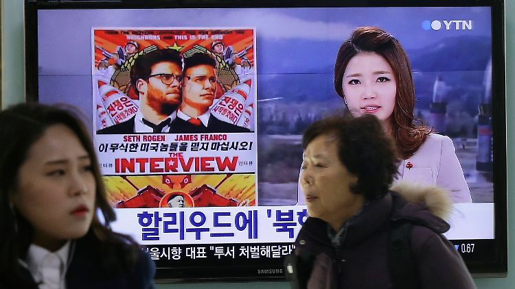 Trotz Hin und Her erfolgreich gestartet: "The Interview".