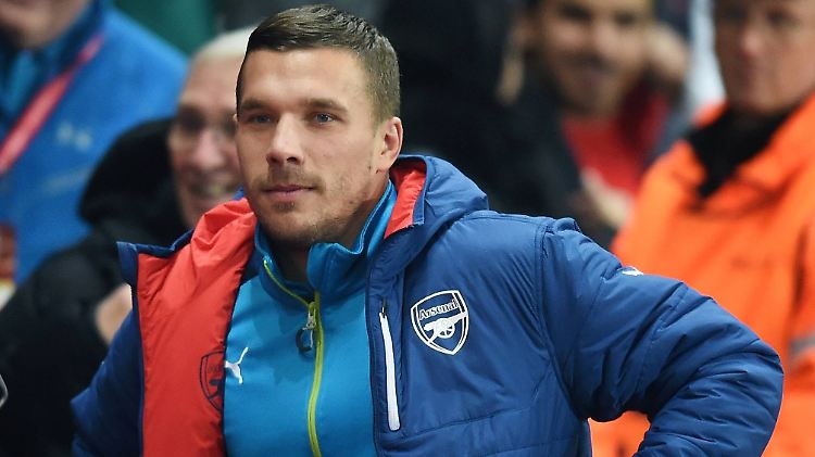 Beim FC Arsenal ist Lukas Podolski nur Edelreservist - oder war?