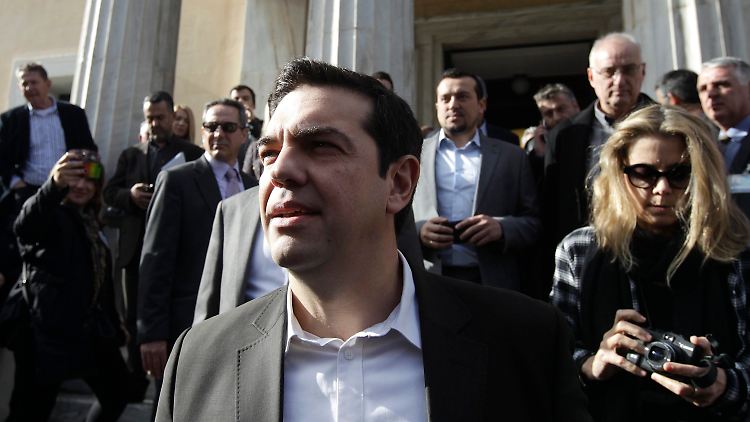 Alexis Tsipras dürfte Wahlsieger werden. Bislang fehlen ihm allerdings die Koalitionspartner.