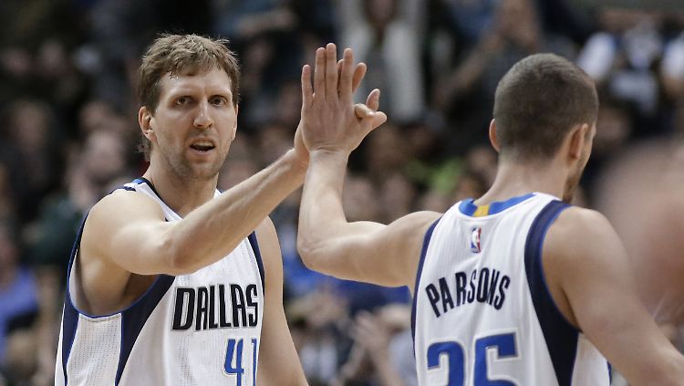 Dirk Nowitzki begnügte sich gegen Lieblingsgegner Washington mit bescheidenen 13 Punkten.