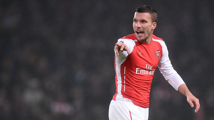 "Wir werden sehen, was passiert": Die Italiener bieten für Lukas Podolski.