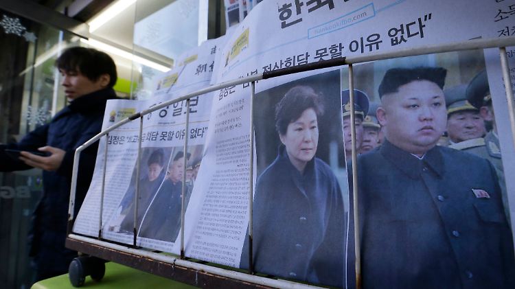 Für südkoreanische Zeitungen ist das Gesprächsangebot Kims eine Sensation.