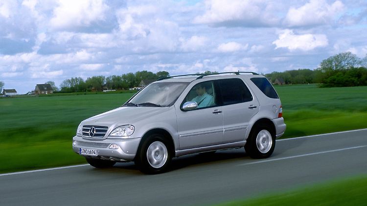 Auch der Mercedes M-Klasse der Baujahre 1998 bis 2005 ist dem TÜV nicht immer positiv aufgefallen.