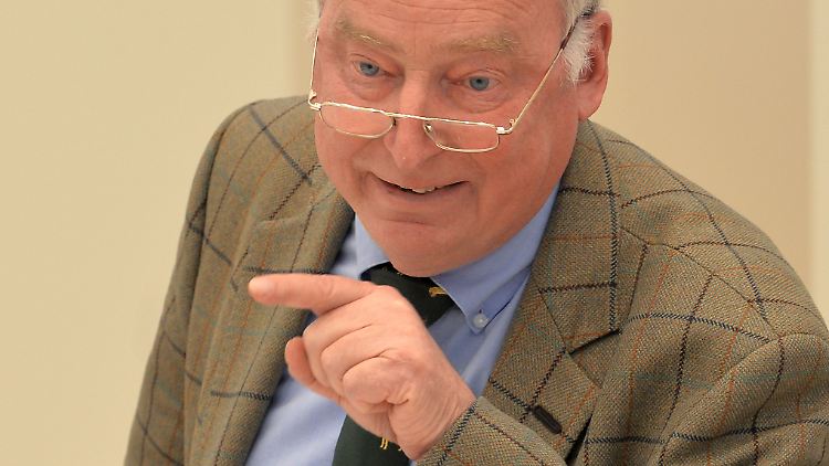 Der mächtige Brandenburger Fraktionschef Alexander Gauland glaubt nicht an einen Rücktritt von Parteichef Bernd Lucke.