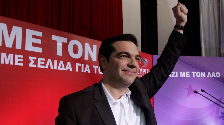 Alexis Tsipras will nach einem Wahlsieg in Griechenland einen Schuldenschnitt aushandeln.