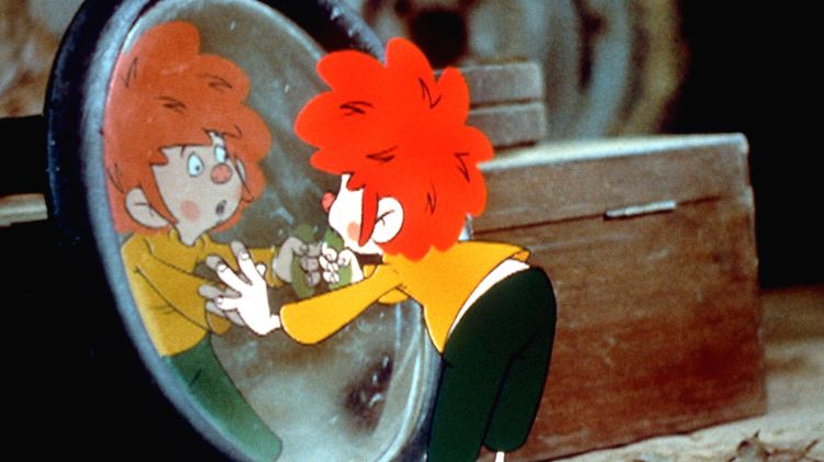 Pumuckl, wie ihn die meisten Deutschen kennen: mit einem deutlich zu erkennenden Bäuchlein.