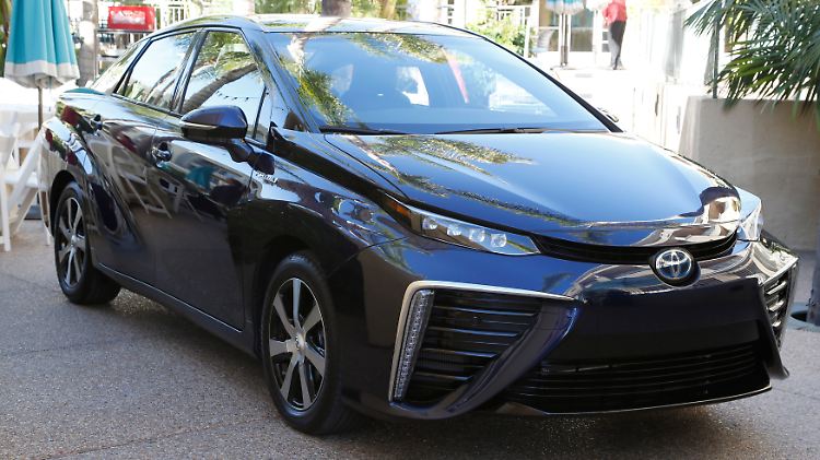 Der Toyota Mirai steht seit ein paar Wochen in den ersten Showrooms.