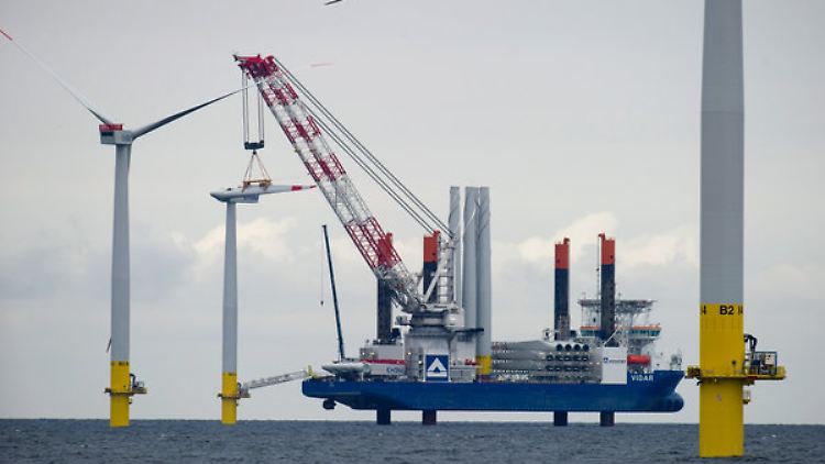 80 Anlagen will EnBW nördlich von Rügen installieren.