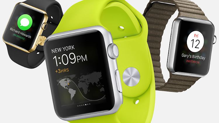 Die Apple Watch steht angeblich in den Startlöchern.