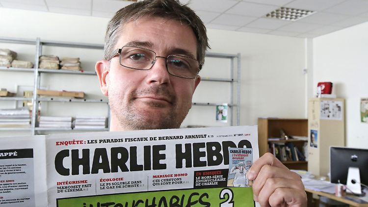 Stéphane Charbonnier alias Charb wurde bei einem Anschlag auf seine Zeitung "Charlie Hebdo" getötet.