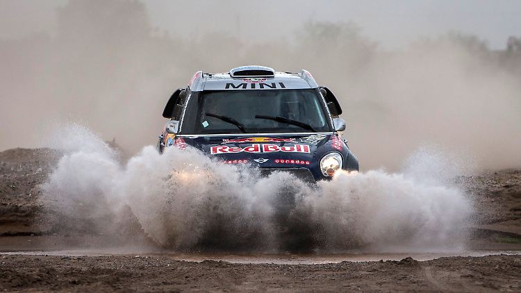 Ganz groß im Mini: Nasser Al-Attiyah aus Katar.