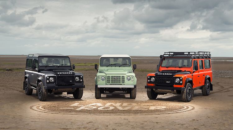 Ein letztes Mal gibt es den Defender: als Arbeitstier, als Retro-Modell und als Luxusausführung. Das lassen sich die Briten aber auch teuer bezahlen.