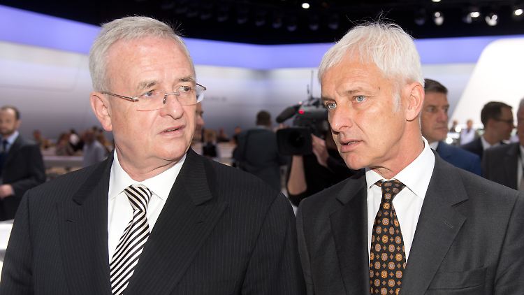 Matthias Müller (rechts) beerbt Martin Winterkorn nicht.