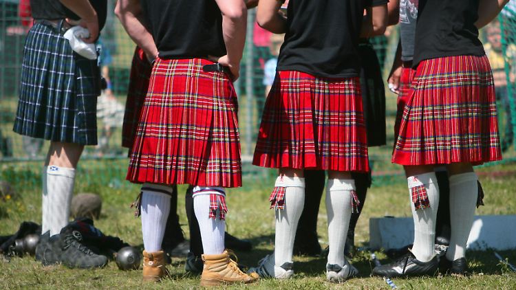 Der Kilt gilt vielen Schotten als heilig.