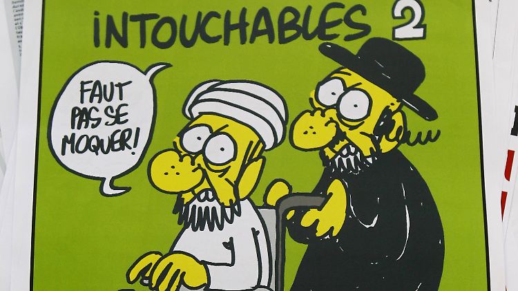 "Charlie Hebdo" schreckt nicht vor harter Religionssatire zurück.