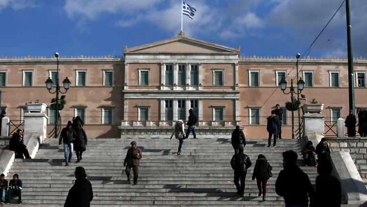 "Ein Schuldenschnitt in Griechenland ist unausweichlich": Athen im Januar 2015.