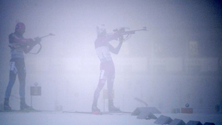 Biathlon in Oberhof ist oft ein Kampf mit ungleichen Bedingungen.