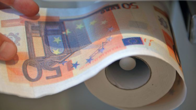 Wer Geld hat wie Klopapier, muss deswegen nicht glücklich sein.