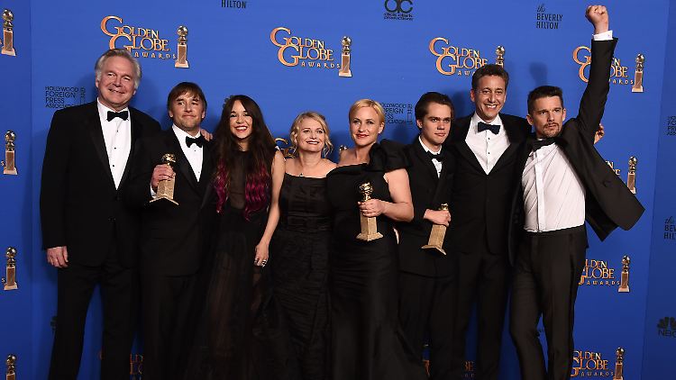 Der Cast von "Boyhood" darf sich über drei Golden Globes freuen.