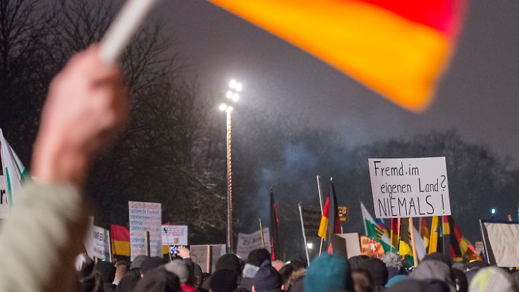 Dresden ist die Hochburg der Anti-Islam-Demonstrationen. Das gut 100 Kilometer entfernte Leipzig blieb bislang immun.