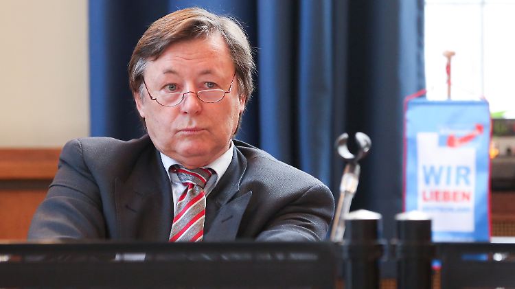 Für seinen Versprecher erntete Kruse Applaus von seinem Publikum.