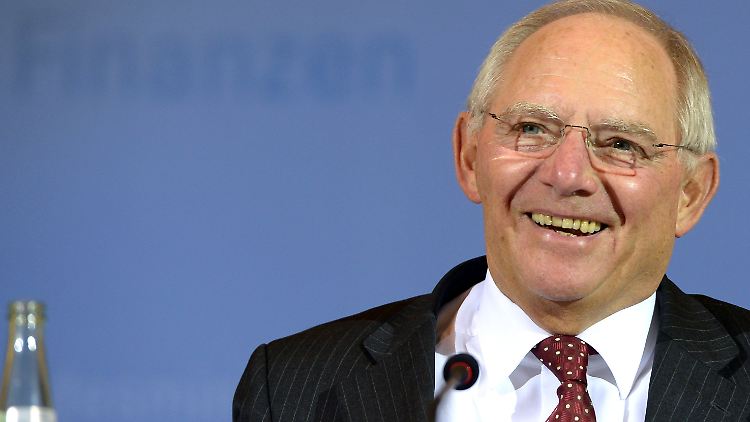 Darf sich über die "schwarze Null" freuen: Wolfgang Schäuble.