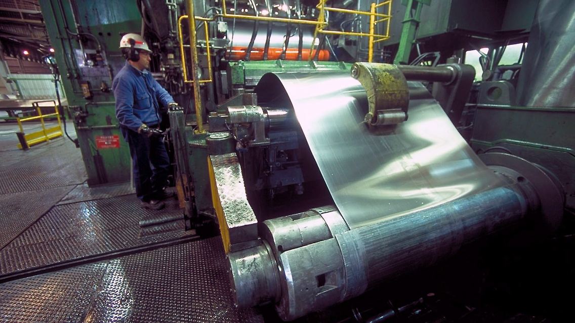 Produktion bei Alcoa im italienischen Fusina.
