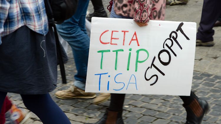 Triumph für die TTIP-Gegner: Das Abkommen ist in weitere Ferne gerückt.