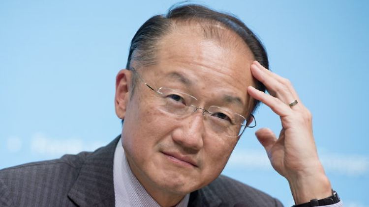 Weltbank-Präsident Jim Yong Kim erwartet weiter gedämpftes Wachstum.