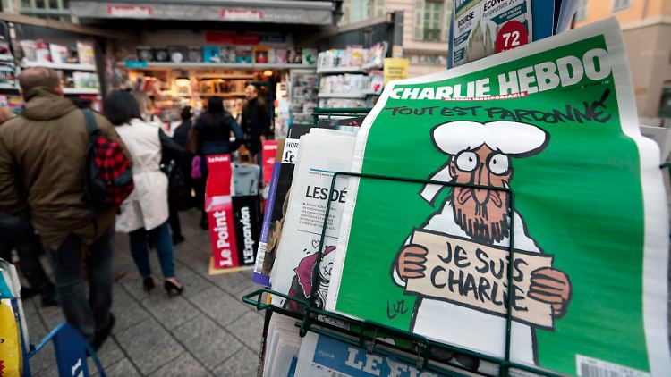 Der Muhammad auf der aktuellen Ausgabe von "Charlie Hebdo" ist vor allem traurig.