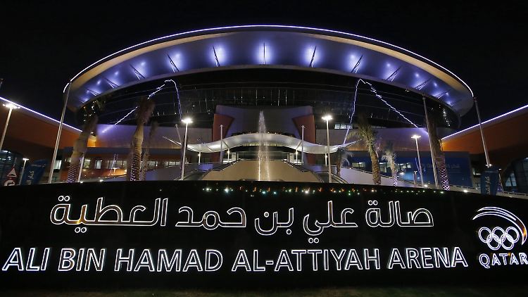 Palast in der Wüste: Ali-Bin-Hamad-Al-Attiya-Arena in Doha
