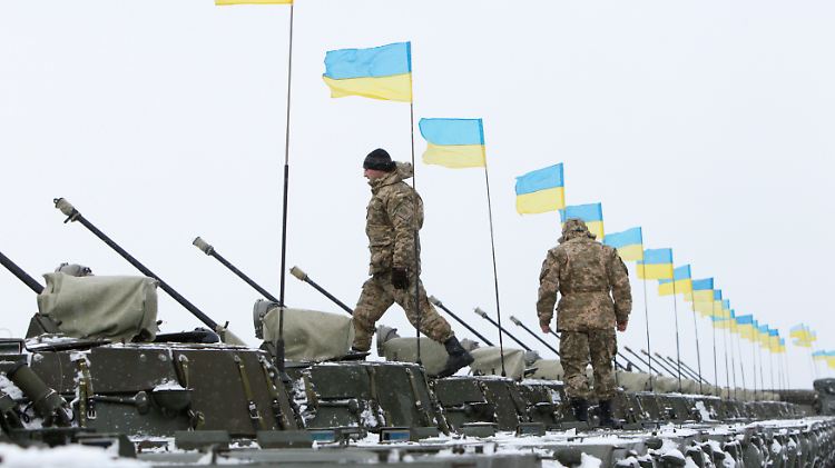 50.000 Soldaten will die ukrainische Armee allein im Januar einziehen. Weitere sollen danach folgen.