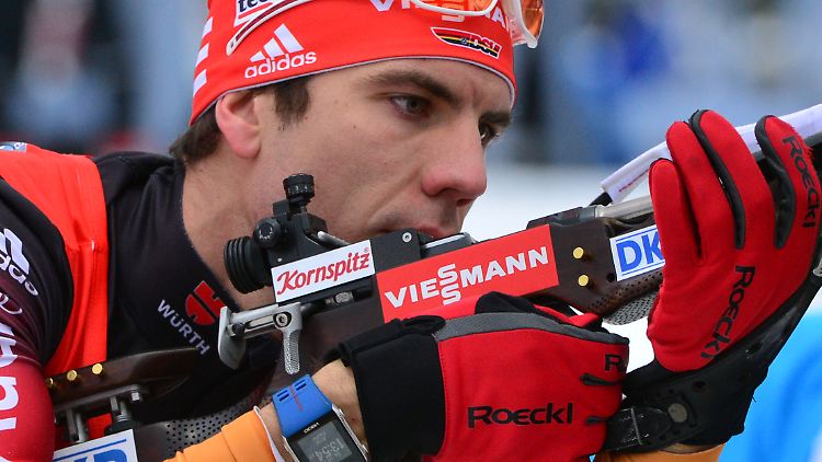 Arnd Peiffer lieferte eine tadellose Leistung ab und wechselte als Erster auf Schlussläufer Simon Schempp.