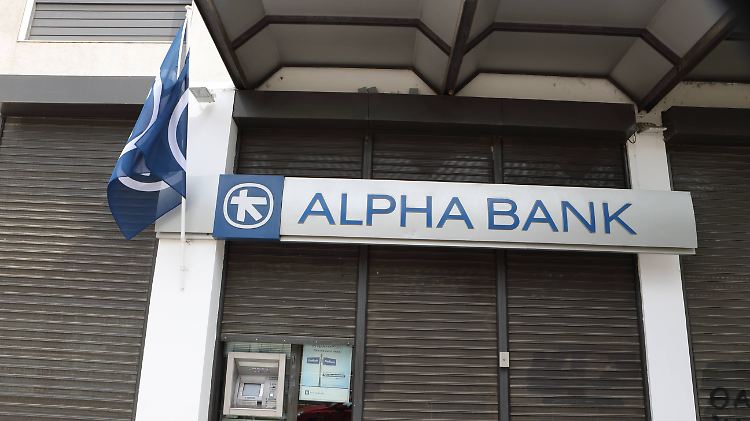 Die Alpha Bank ist eines der betroffenen Geldinstitute, das bei der Zentralbank vorstellig wird.
