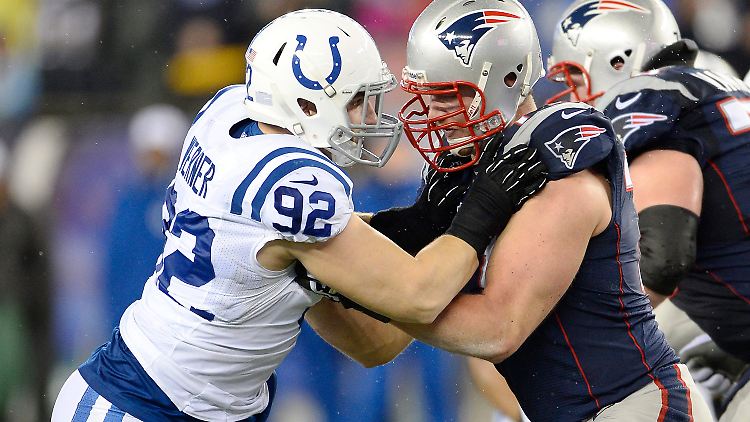 Björn Werner - Sein Job als sogenannter Pass-rusher ist es, sich zum gegnerischen Quarterback durchzuwühlen, um ihn daran zu hindern, seine Vorderleute anzuspielen.