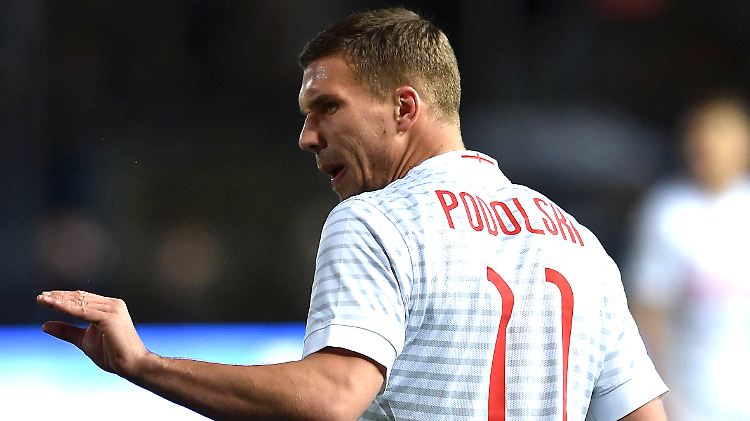 "Nicht in Bestform": Lukas Podolski.