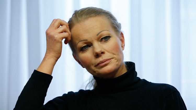 Pegida-Sprecherin Kathrin Oertel
