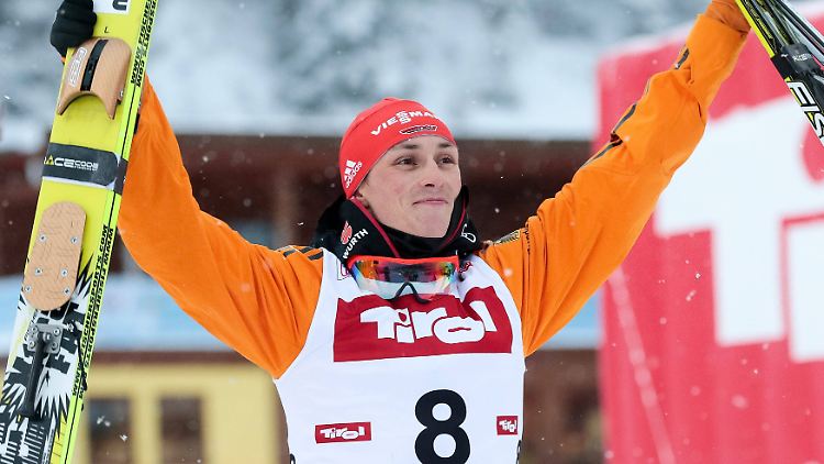21. Weltcup-Sieg: Eric Frenzel.