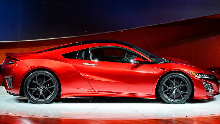 Das Endprodukt des NSX hat gegenüber den Studien noch einmal ordentlich zugelegt.