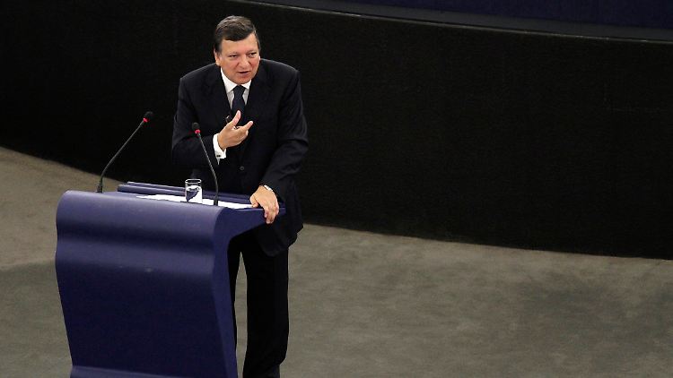 Barroso wirbt um die Unterstützung der EU-Parlamentarier.