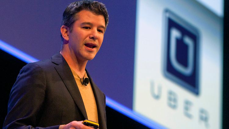 Travis Kalanick, Chef des umstrittenen Fahrdienstvermittlers Uber, ist in der Taxi-Branche nicht besonders beliebt.