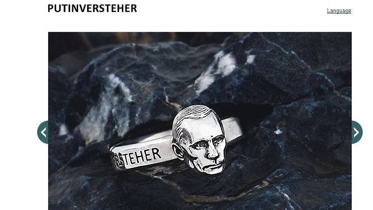 Vom "Putinversteher"-Ring gingen angeblich auch schon einige nach Deutschland. Zu bewundern ist er unter anderem auf der Webseite von "Putinversteher".