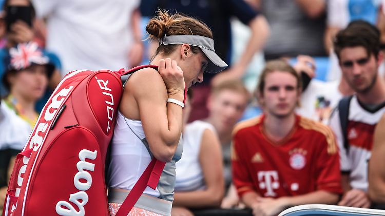 "Mir hat in den entscheidenden Momenten das Selbstbewusstsein gefehlt": Andrea Petkovic.