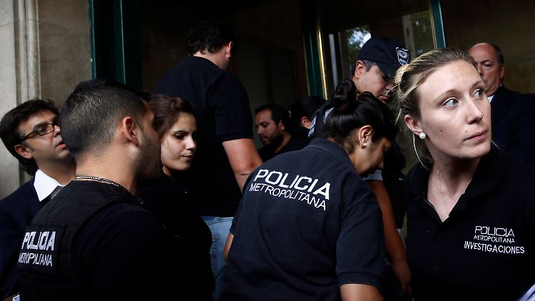 Andrang vor Gericht in Buenos Aires. Der Fall des toten Alberto Nisman ist in Argentinien zur Staatsaffäre geworden.