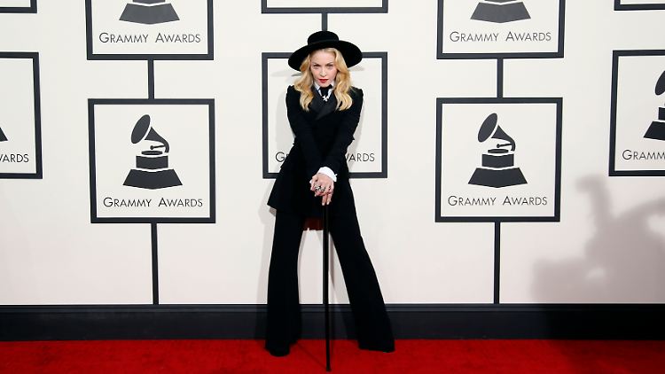 Die "Queen of Pop" - hier bei den Grammy Awards in Los Angeles im Januar 2014