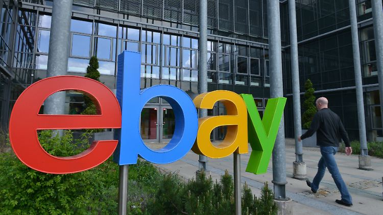 Die Ebay-Deutschlandzentrale in Kleinmachnow in Brandenburg.