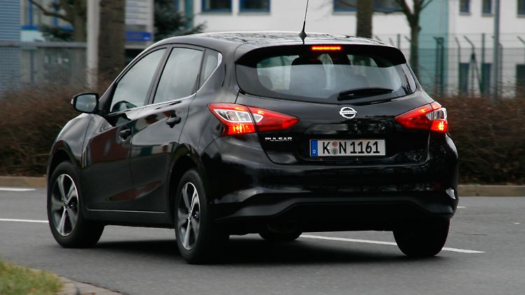 Unterm Dach des Nissan Pulsar können fast 1400 Liter Laderaum genutzt werden.